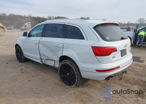2012 Audi Q7 3.0 Tdi Premium from USA, damaged, VIN WA1LMAFE0CD005409